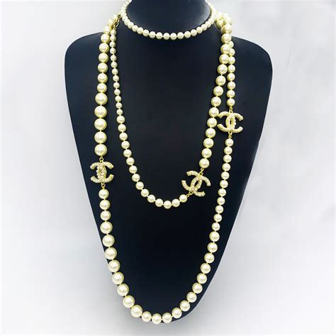 chanel necklace sale|chanel necklace online shop.